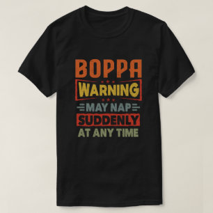 T-shirt Boppa avertissement peut sombrer à tout moment - C