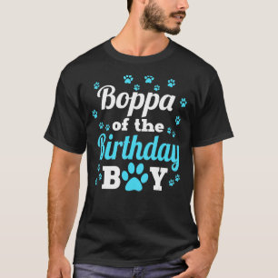 T-shirt Boppa De L'Anniversaire Chien Chien Paw Anniversai