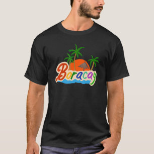 T-shirt Boracay Philippines souvenir pour hommes femmes 3