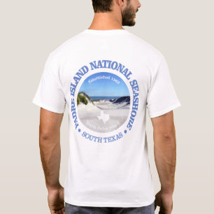 T-shirt Bord de la mer de ressortissant d'île d'aumônier