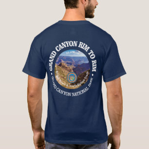 T-shirt Bord du Grand Canyon à la ceinture (rd)