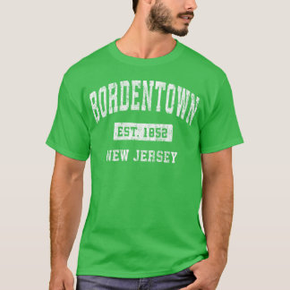 T-shirt Bordentown New Jersey NJ Établissement de sport vi