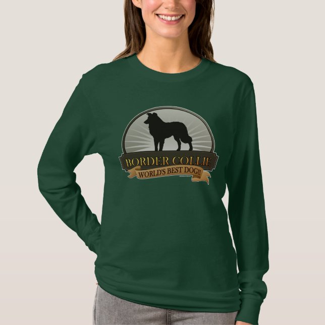 T-shirt Border collie (Devant)