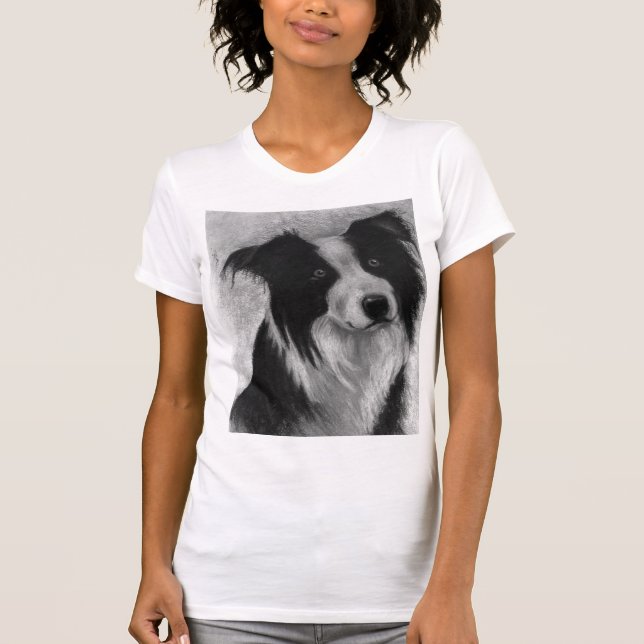 T-shirt Border collie (Devant)