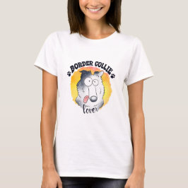 T-shirt Bordure Collie Lover