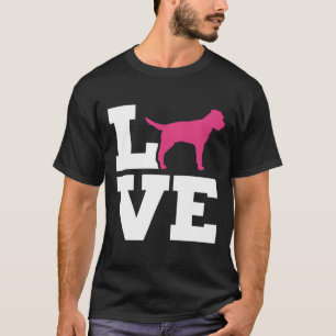 T-shirt Bordure Terrier Love