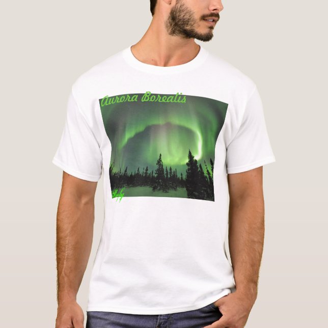 T-shirt Borealis 2 de l'aurore (Devant)