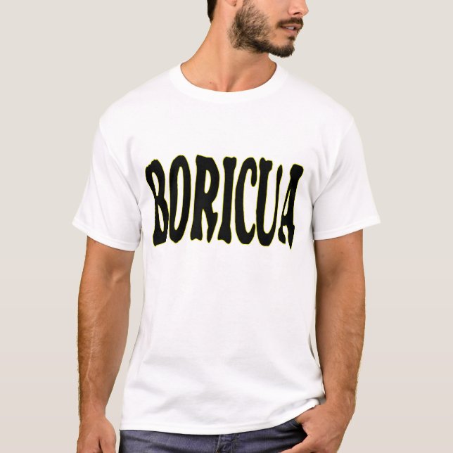 T-shirt boricua (Devant)