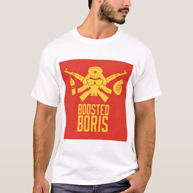 T-shirt Boris amplifié (Devant)