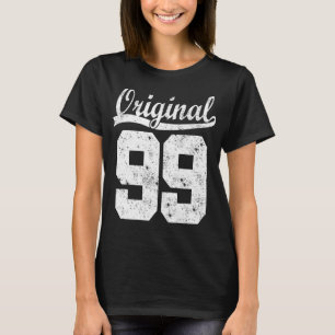 T-shirt Born 99 Birthday
