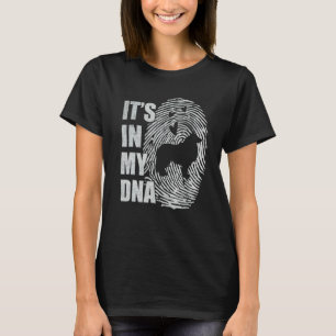 T-shirt Borzoi ADN Maman Papa Chien