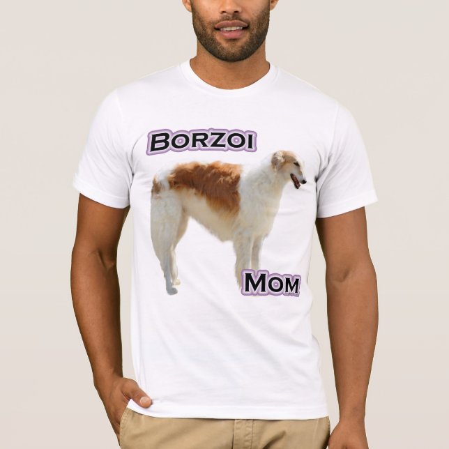 T-shirt Borzoi Maman 4 (Devant)