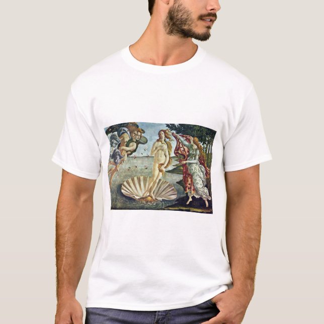 T-shirt Bosanski : Roä'Enje Venere., par Sandro Botticelli (Devant)