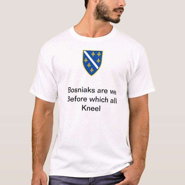 T-shirt Bosniaks sont nous (Devant)