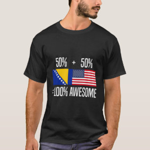T-shirt Bosniaque Roots Bosnie-Herzégovine Bosniaque Ameri