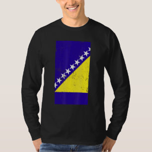T-shirt Bosnie-Herzégovine Balkans Sarajevo Troublé