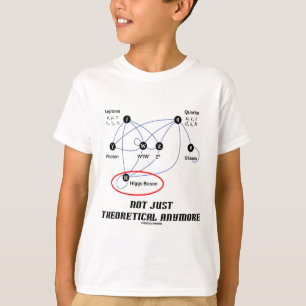 T-shirt Boson de Higgs pas simplement théorique plus