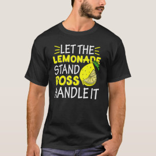 T-shirt Boss De Jus De Citron Laisser Le Poignée De La Cit