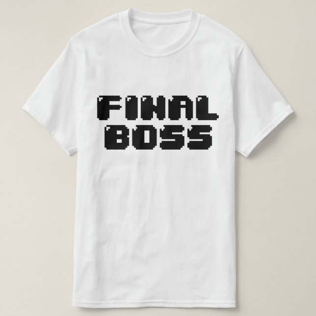T-SHIRT BOSS FINAL (Design devant)