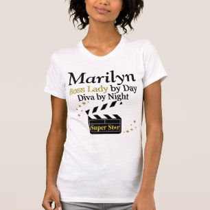 T-SHIRT BOSS LADY SUPER STAR PERSONNALISÉ T SHIRT