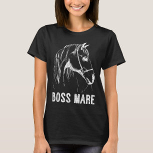 T-shirt Boss Mare Horseback équitation Equestres Hommes Ho