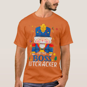 T-shirt Boss Nutcracker Correspondance Famille Groupe Noël