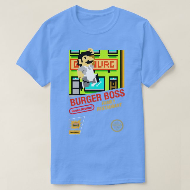 T-shirt Boss Super Burger (Design devant)