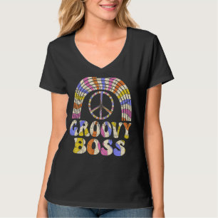 T-shirt Boss super les années 70 esthétique Boss Hippie de