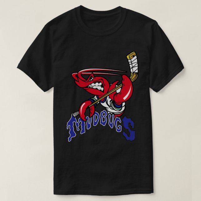 T-shirt Bossier Shreveport Mudbugs Hockey sur glace (Design devant)