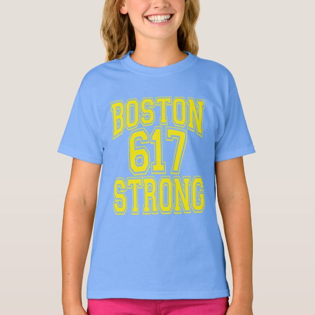 T-shirt Boston 617 Fort (Devant)