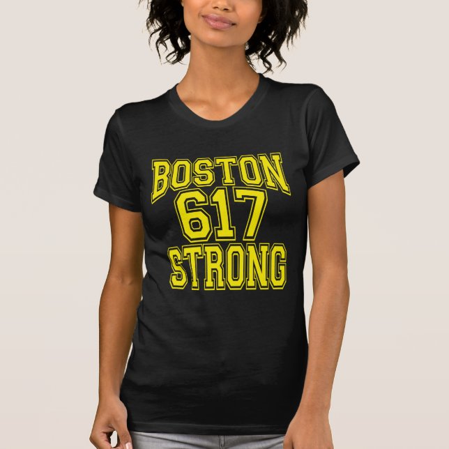 T-shirt Boston 617 Fort (Devant)
