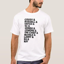 T-shirt Boston Basketball Legends