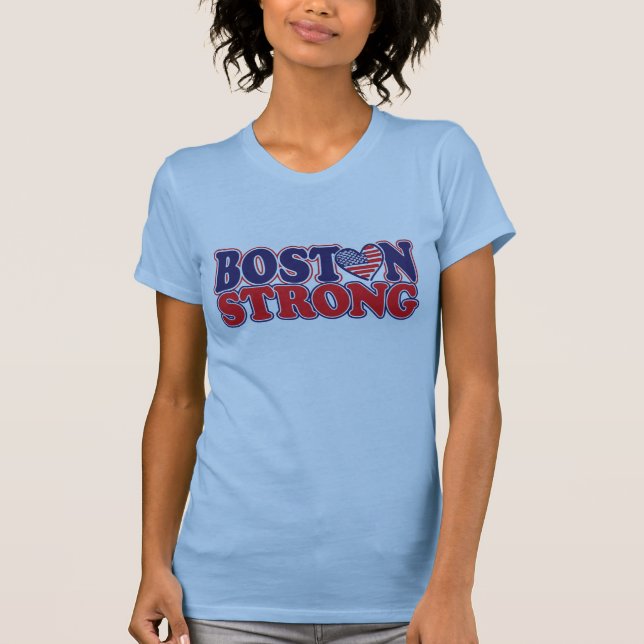 T-shirt Boston fort (Devant)