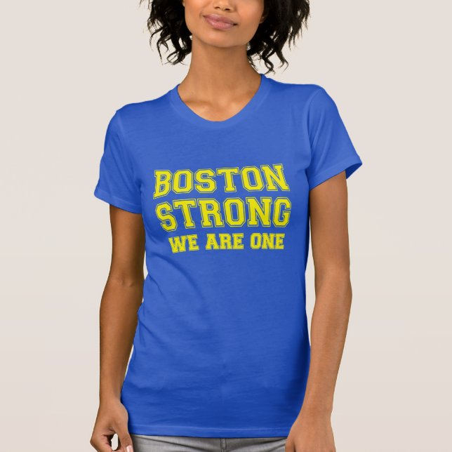 T-shirt Boston Fort NOUS SOMMES UN (Devant)