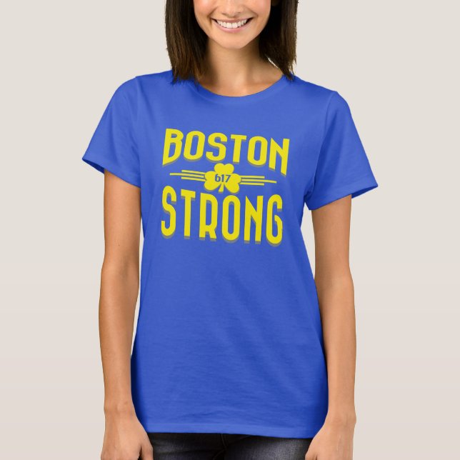 T-shirt Boston Strong Deco Shamrock (Devant)