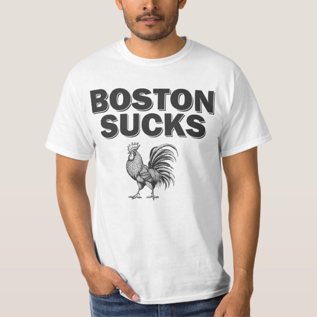 T-shirt Boston Sucre Chicken Roster (Devant)