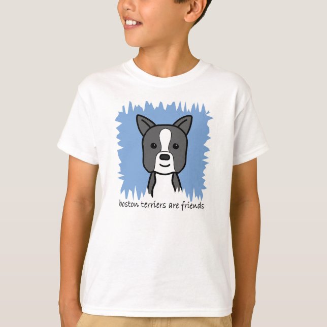 T-shirt Boston Terrier (Devant)