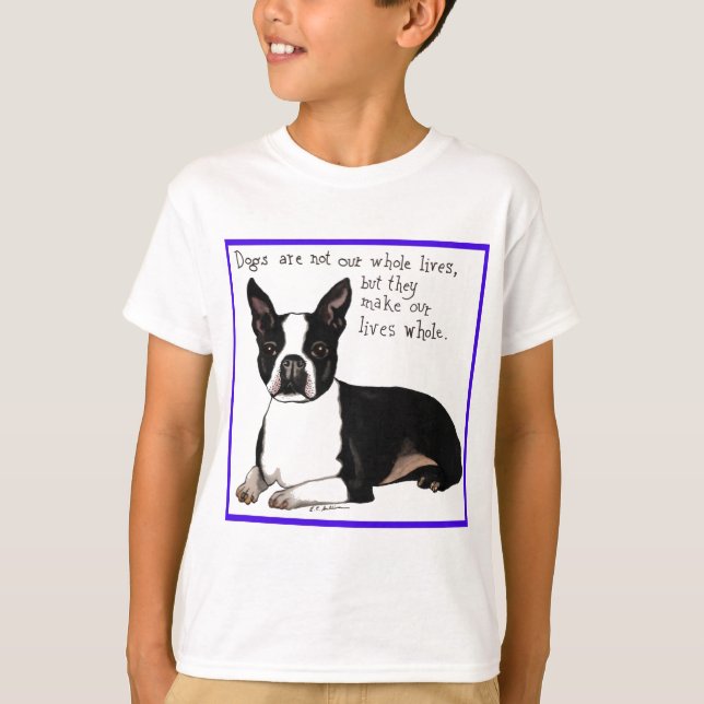 T-shirt Boston Terrier (Devant)