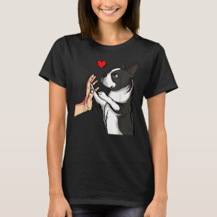 T-shirt Boston Terrier Love Bostie Chien Maman Fille Amusa