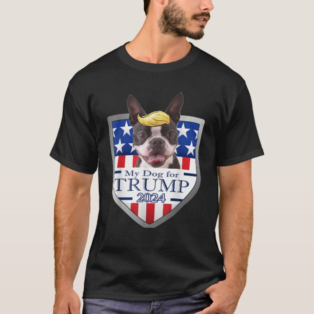 T-shirt Boston Terrier T Shirt (Devant)