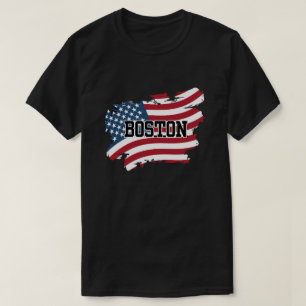 T-shirt Boston USA