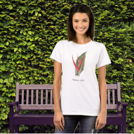 T-shirt botanique Vintage des années 1800