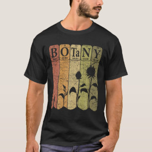 T-shirt Botany Éléments de tableau périodique Plante Lover