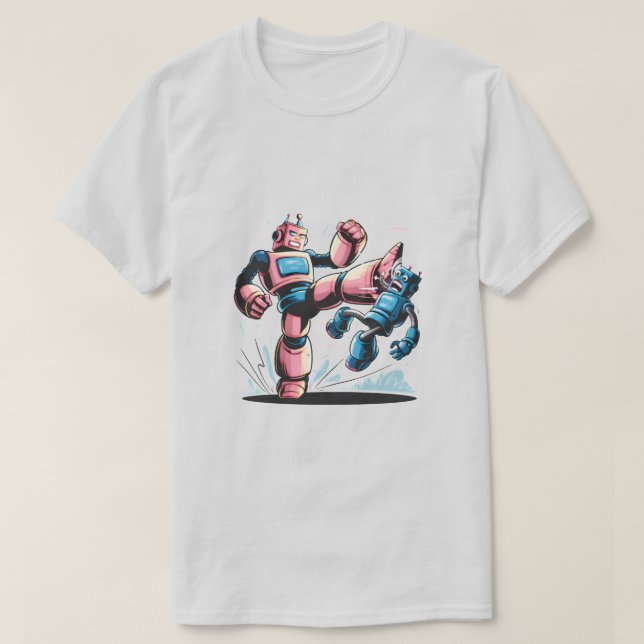 T-shirt Bots de combat (Design devant)