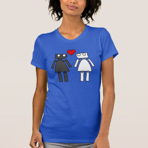 T-shirt Bots de dame personnalisables en amour