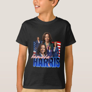 T-shirt Botte du drapeau américain Harris