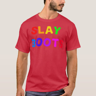 T-shirt Bottes à pointes