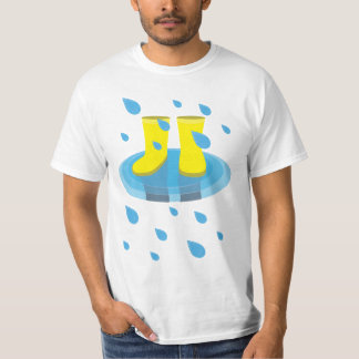 T-shirt Bottes de pluie