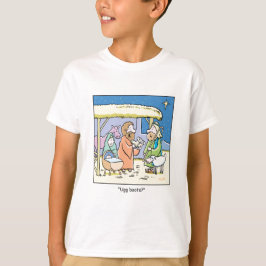 T-shirt Bottes d'Ugg de bande dessinée de Noël