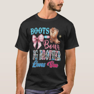 T-shirt Bottes ou vaches Big Brother vous aime Révéler le